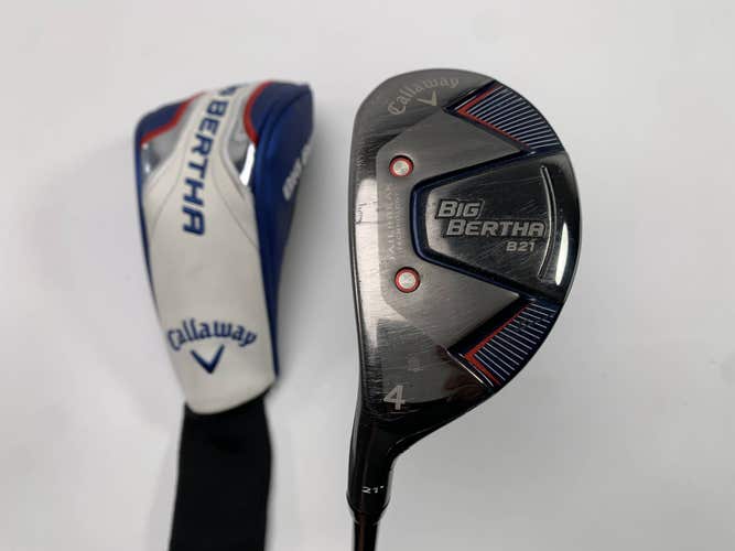 Callaway Big Bertha B21 4 Hybrid 21* RCH 65 65g Regular Graphite Mens LH HC