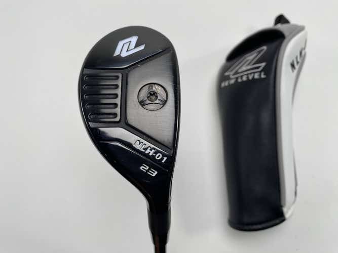 New Level NLH-01 4 Hybrid 23* Fujikura Vista Pro HB 50g Senior RH HC