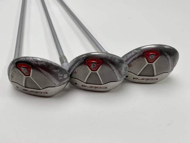 Cobra Fly-Z XL Hybrid Set 4 5 6 25* 28* 31* 55g Ladies Graphite Womens RH