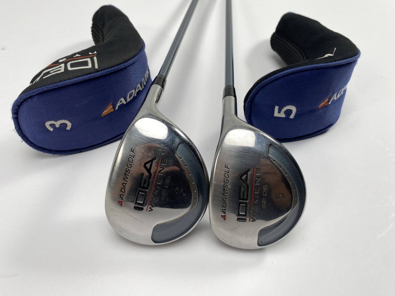 Adams Idea A2 OS 3 & 3 Fairway Wood Set 15* 15* Idea Womens 45g Ladies RH HC