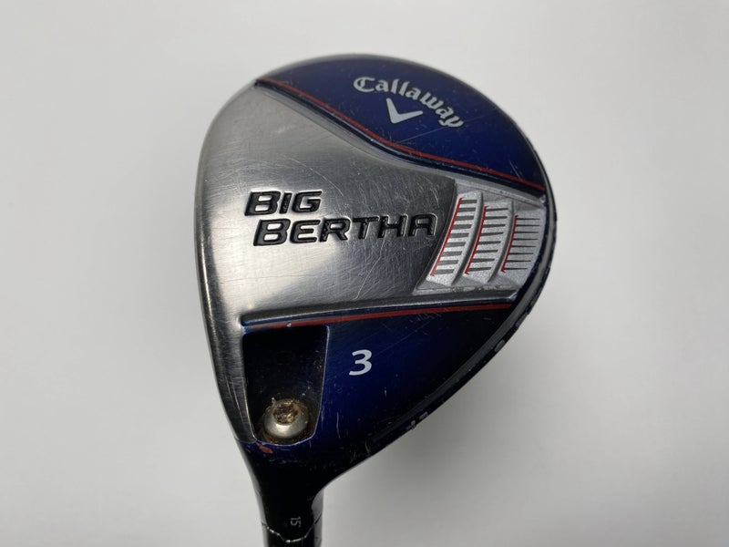 Callaway Big Bertha 2014 3 Fairway Wood 15* Fubuki z65x5ct 65g Regular LH
