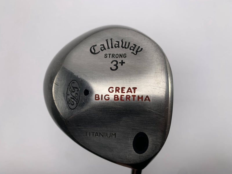 Callaway Original Great Big Bertha 3+ Fairway Wood 15* RCH 36 Firm Mens RH