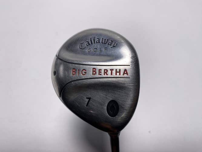 Callaway Big Bertha 2004 7 Fairway Wood 21* RCH 75w Firm Graphite Mens RH