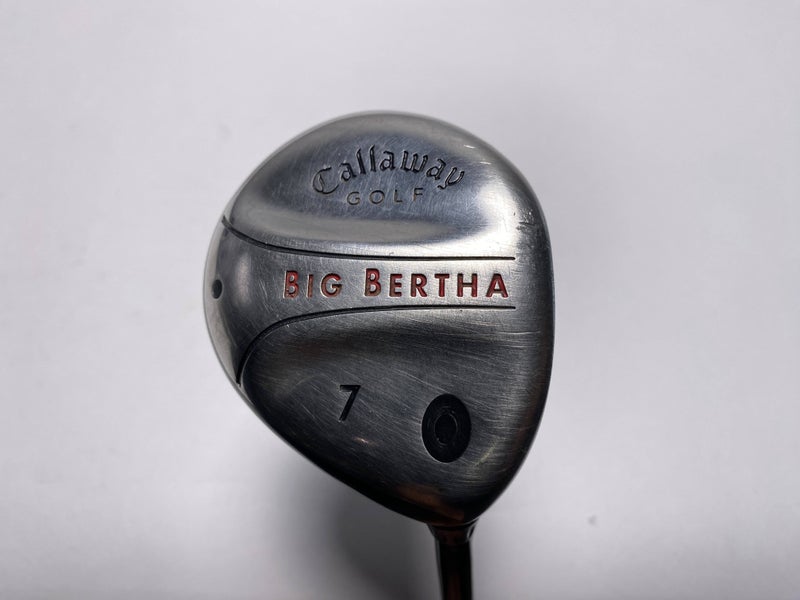 Callaway Big Bertha 2004 7 Fairway Wood 21* RCH 75w Firm Graphite Mens RH