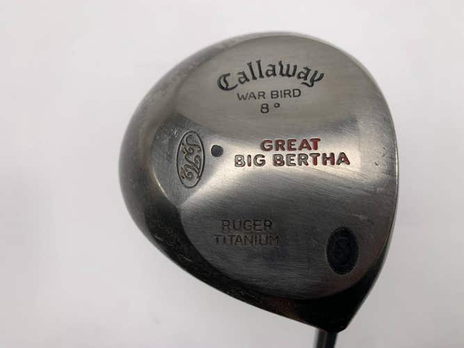 Callaway Original Great Big Bertha Driver 8* Harrison Striper J 60g Mens RH