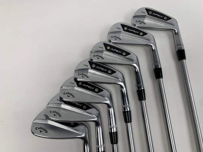 Callaway Apex MB 24 Iron Set 4-PW KBS C-Taper 125g Stiff Plus Steel Mens RH