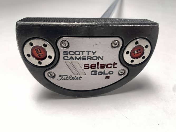 Scotty Cameron Select GoLo S Center Shaft Black Putter 34" Mens RH
