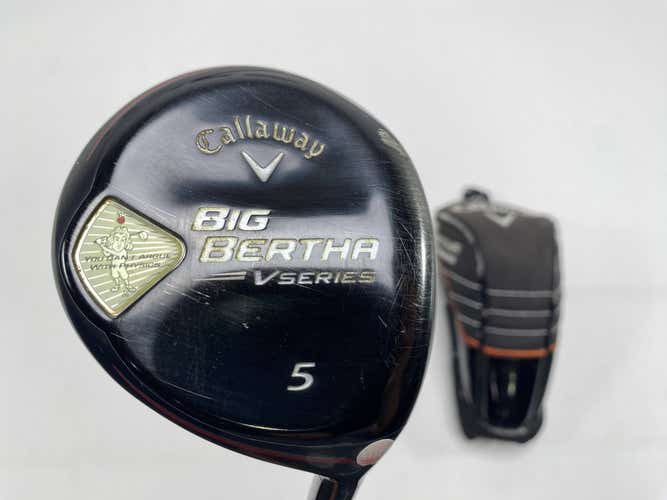 Callaway Big Bertha V Series 5 Fairway Wood 18* Bassara e52x5ct 52g Stiff RH HC