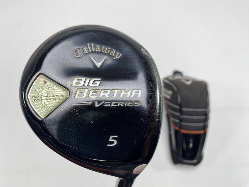 Callaway Big Bertha V Series 5 Fairway Wood 18* Bassara e52x5ct 52g Stiff RH HC