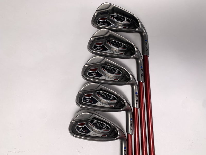 Ping K15 Iron Set 6-PW Blue Dot 1* Up TFC149 Regular Graphite Mens RH