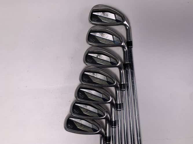 Wilson D9 Iron Set 6-PW+GW+SW KBS Tour Regular Steel Mens RH -1/2''
