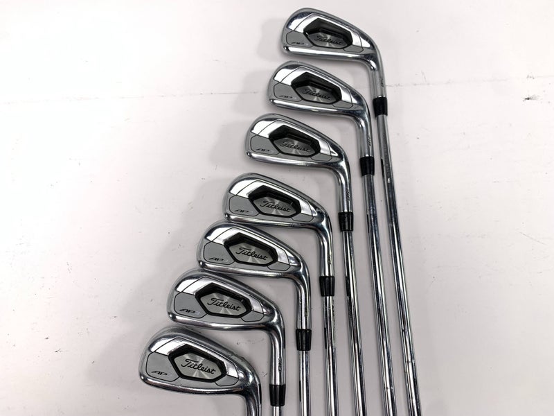 Titleist 718 AP3 Iron Set 3-9 KBS Tour Extra Stiff Steel Mens RH +1''