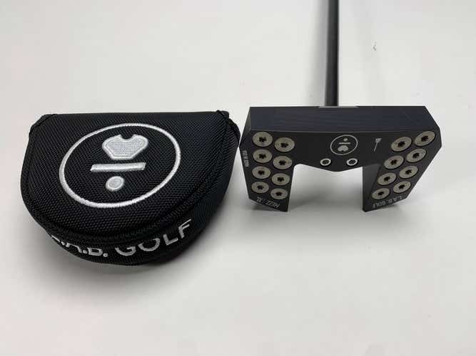 L.A.B. Golf MEZZ.1 XL Broomstick Putter 44.5" 79* LA Golf Mens RH HC