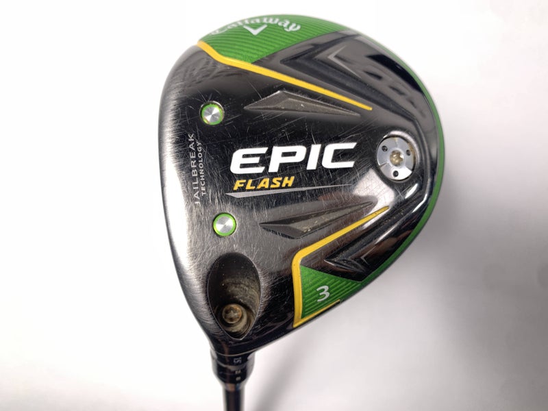 Callaway EPIC Flash 3 Fairway Wood 15* HZRDUS Smoke Black 6.0 70g Stiff LH