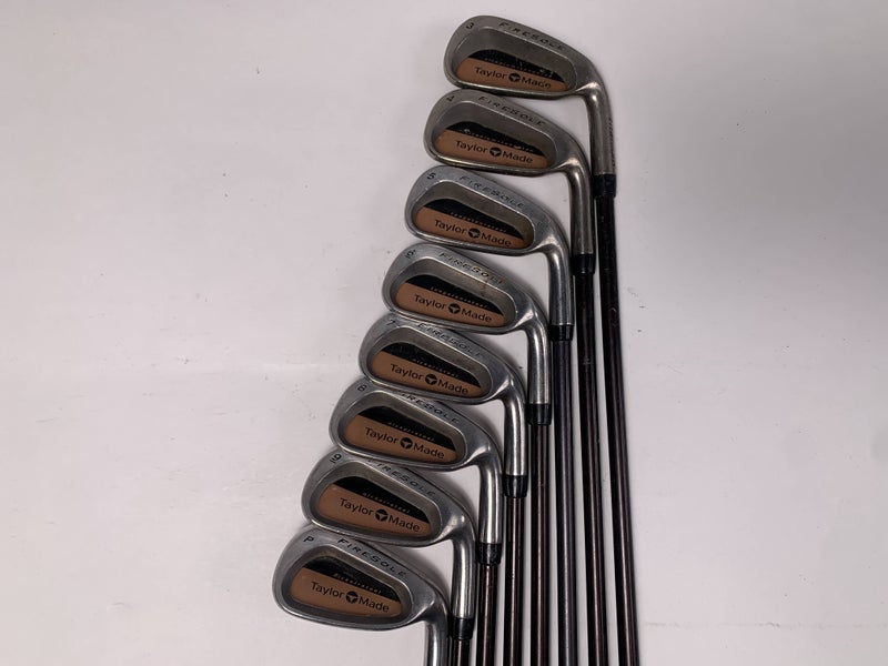 TaylorMade Firesole Iron Set 3-PW Bubble M-70 Senior Graphite Mens RH