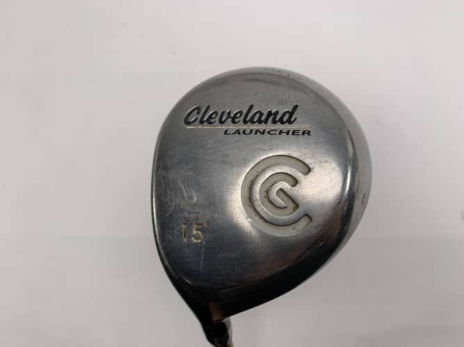 Cleveland Launcher Fairway Wood 15* Launcher Gold Senior Graphite Mens LH