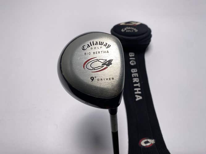 Callaway C4 Driver 9* C4 Firm Graphite Mens RH HC