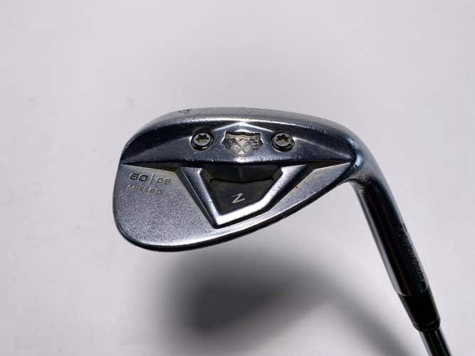 TaylorMade Rac TP Z Groove Black Lob Wedge LW 60* 8 KBS Hi-Rev Wedge Mens RH