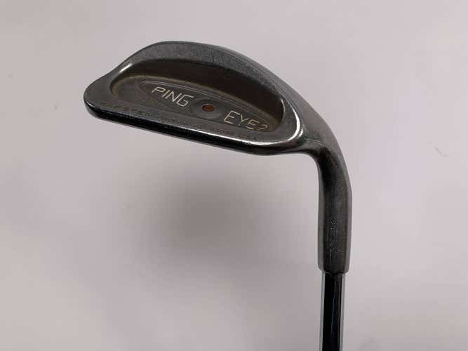 Ping Eye 2 Sand Wedge SW Orange Dot 2* Flat Karsten ZZ-Lite Wedge Steel Mens RH