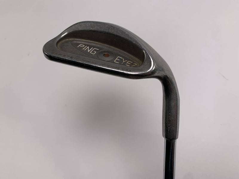 Ping Eye 2 Sand Wedge SW Orange Dot 2* Flat Karsten ZZ-Lite Wedge Steel Mens RH