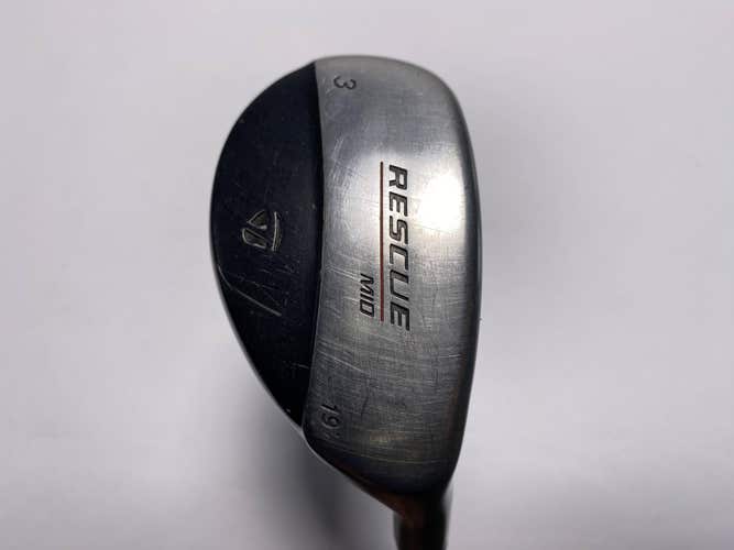 TaylorMade Rescue Mid 3 Hybrid 19* Ultralite Regular Graphite Mens RH