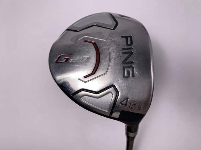 Ping G20 4 Fairway Wood 16.5* TFC 169F Stiff Graphite Mens RH