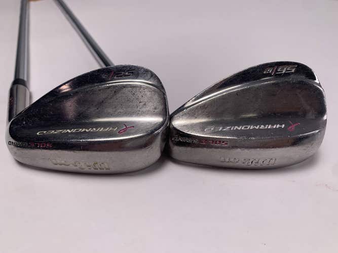 Wilson Harmonized Wedge Set 52* 8 | 56* 12 Harmonized Ladies Steel Womens RH