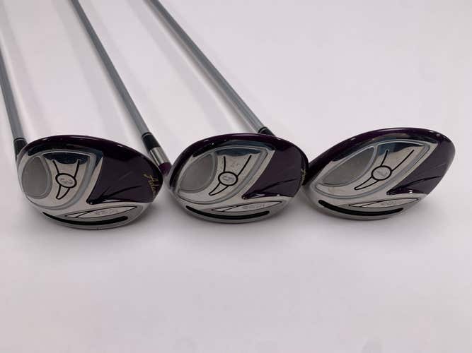 Adams Idea Womens 2014 Wood Set 3 5 7 | 15* 18* 21* Idea Womens Ladies RH