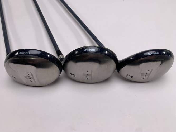 Mizuno Tava 2006 Wood Set 3 5 7 | 18* 22* 26* Tava Ladies Graphite Womens RH