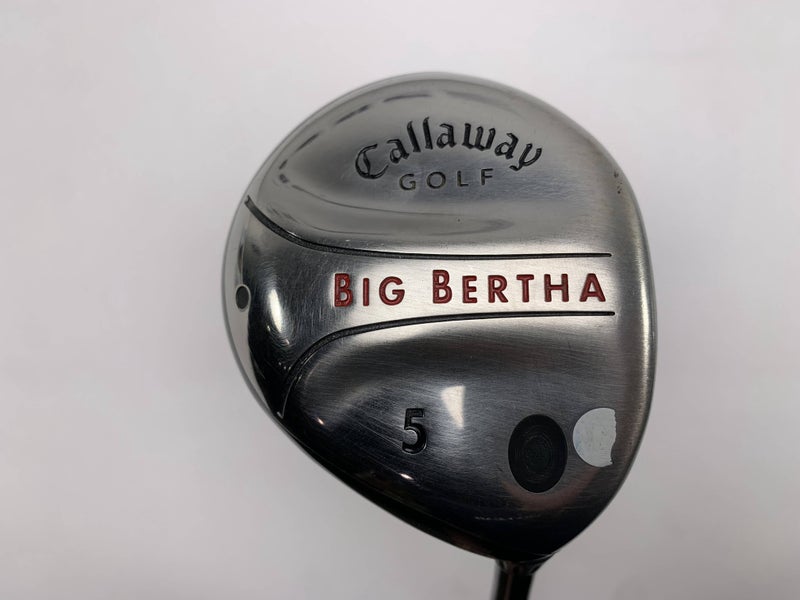 Callaway Big Bertha 2004 5 Fairway Wood 18* RCH 75w Regular Graphite Mens RH