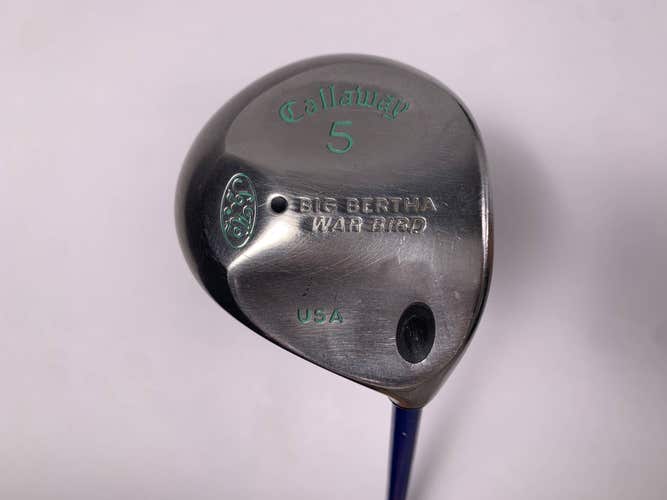 Callaway Big Bertha Warbird 5 Fairway Wood 18* Grafalloy Pro Launch Womens RH