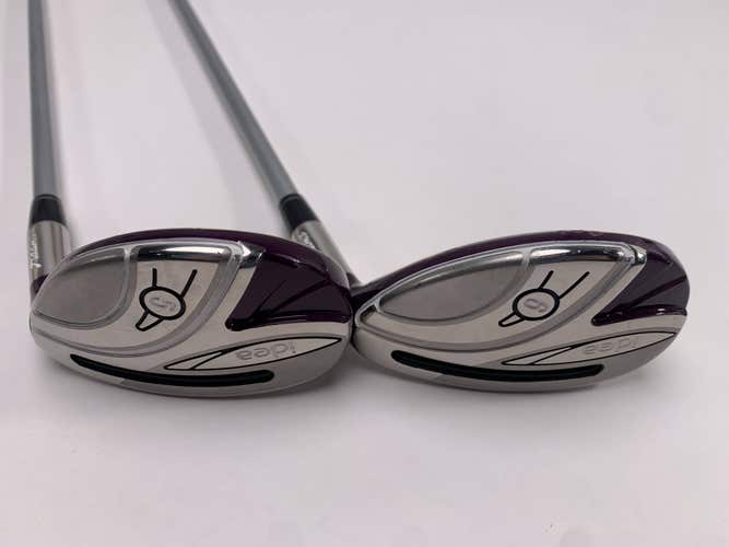 Adams Idea Womens 2014 5 & 6 Hybrid Set 25* 28* Idea Womens 50g Ladies RH