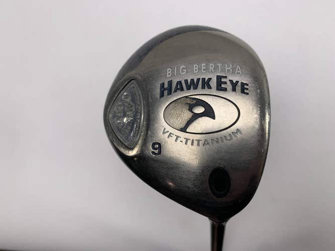 Callaway Hawkeye VFT 9 Fairway Wood 24* Big Bertha Gems 50 Ladies Graphite RH