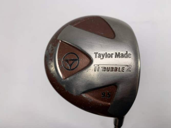 TaylorMade Ti Bubble 2 Driver 9.5* Bubble 2 S-90 Regular Graphite Mens RH
