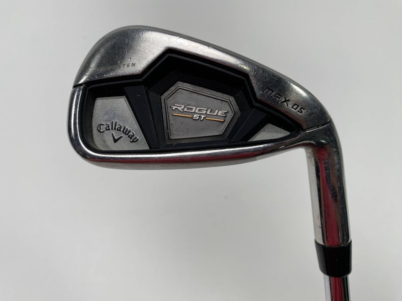 Callaway Rogue ST Max OS Single 7 Iron Elevate MPH 85g Regular Steel Mens RH