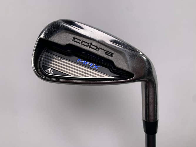 Cobra MAX Single 7 Iron White Tie X4 58g Regular Graphite Mens RH