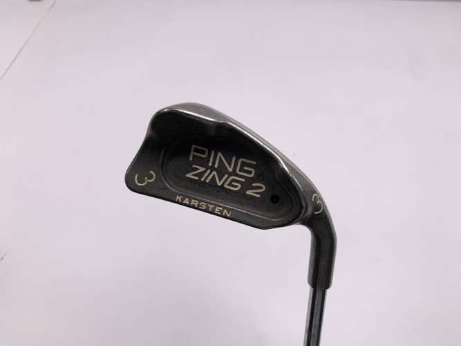 Ping Zing 2 Single 3 Iron Black Dot Karsten JZ Stiff Steel Mens RH