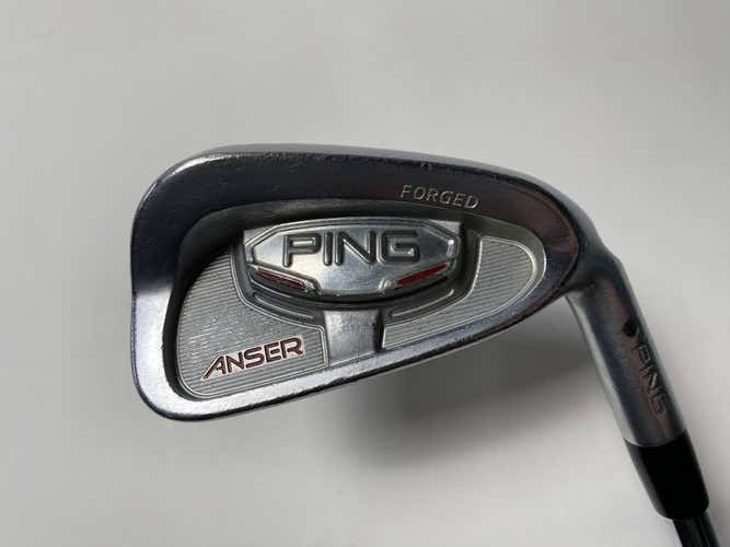 Ping Anser Forged 2010 Single 6 Iron Black Dot KBS $-Taper Lite 100g Stiff RH