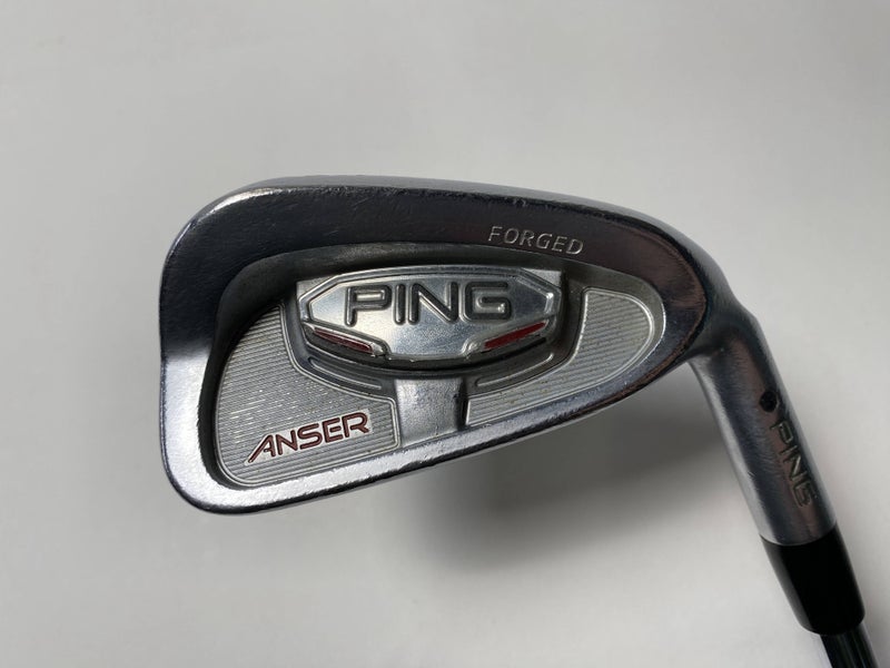 Ping Anser Forged 2010 Single 6 Iron Black Dot KBS $-Taper Lite 100g Stiff RH