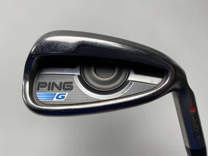 Ping G 2016 Single 8 Iron Red Dot 1* Flat TFC 80i Soft Regular Senior RH +1''
