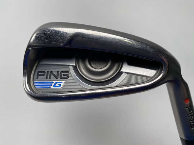 Ping G 2016 Single 7 Iron Red Dot 1* Flat TFC 80i Soft Regular Senior RH