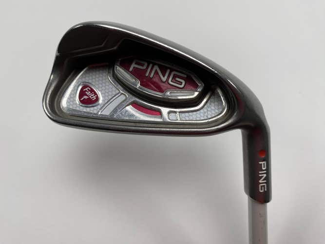 Ping Faith Single 7 Iron Red Dot 1* Flat ULT200 Ladies Graphite Womens RH