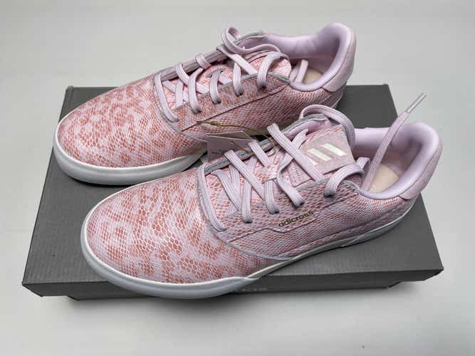Adidas AdiCross Retro Golf Shoes Pink Snake Women's SZ 8.5 (GV8323)