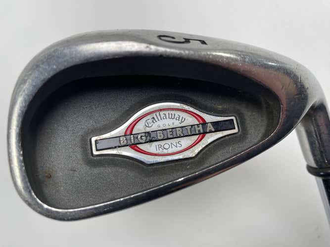 Callaway Big Bertha 2002 Single 5 Iron Big Bertha Uniflex Steel Mens RH