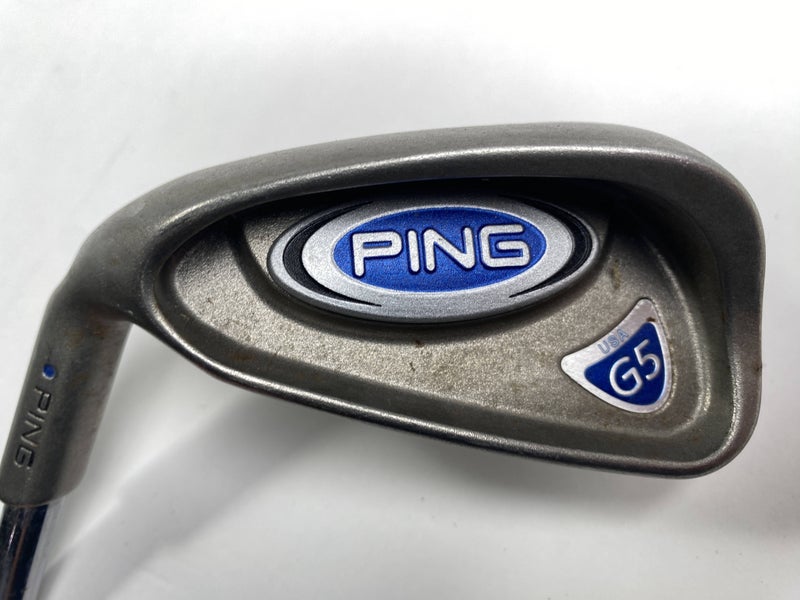 Ping G5 Single 6 Iron Blue Dot Stiff Steel Mens LH