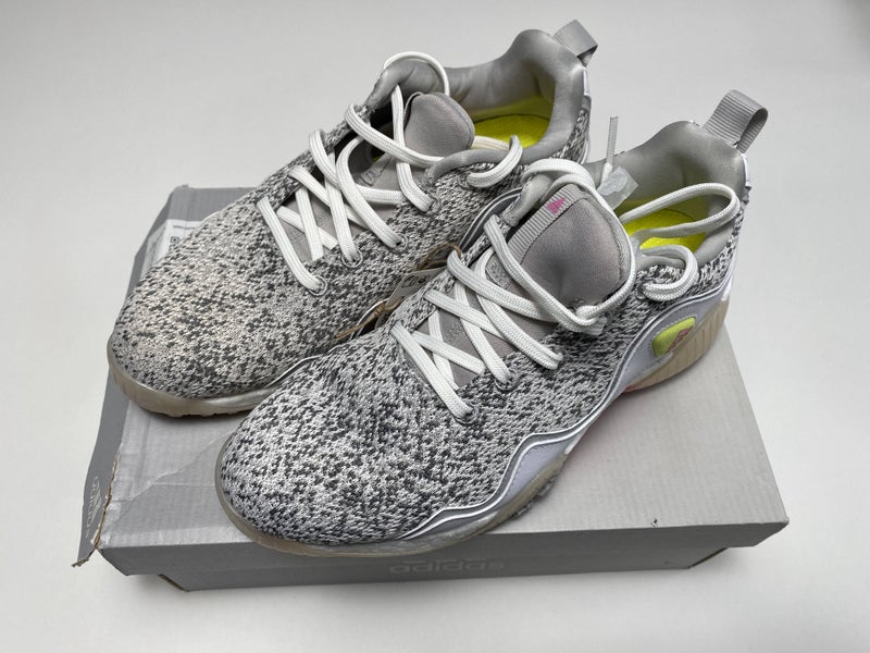 Adidas CodeChaos 21 Golf Shoes Gray White Pink Women's SZ 6 (FW5630)