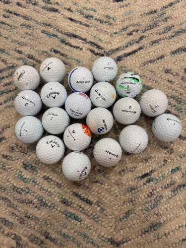 20 assorted Balls (Used)