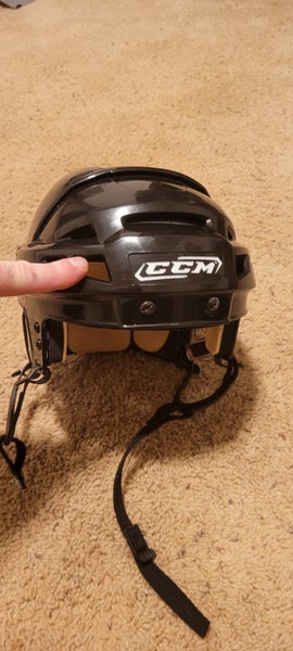 Used XL CCM Pro Stock Vector V08 Helmet
