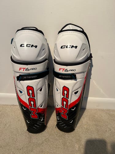 CCM JetSpeed FT6 Pro 16" Shin Pads (New)