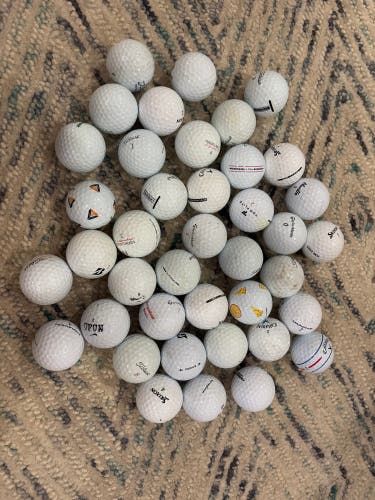 40 assorted Balls (Used)